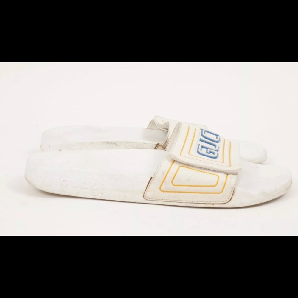 Vintage Gucci slides unisex women’s 9 mens 11 - Picture 2 of 9